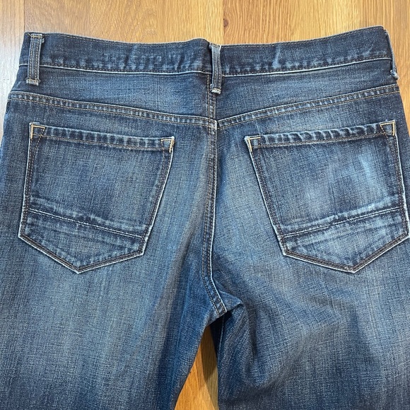 Urban Pipeline Dark Wash Slim Straight Leg Men’s Classic Blue Jeans 34x34 - Picture 6 of 7